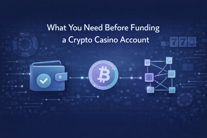 What you need funding crypto casino